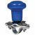 Spinner, Aluminum Steering Wheel (blue plastic coated knob