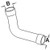 Radiator Hose, Lower for John Deere® | A-L56295