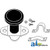 Spinner, Aluminum Steering Wheel (black plastic coated knob) for John Deere® || Replaces OEM # 5A6BL