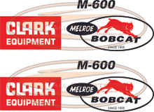 Bobcat 642 643 Skid Steer Loader Decal Kit – New Reproduction Stickers Made In Australia