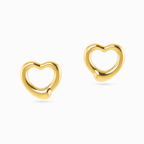 MLE199 - Heart Stud Earrings in 18K Gold - 21051110083-1.jpg