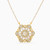 LIN431 - Flower Diamond & Pearl  Necklace in 18K Gold - 111407400006-1.jpg