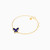 MLB706 - Kids Enamel Coated Butterfly Chain Bracelet in 18k Gold - 21047110274-3.jpg