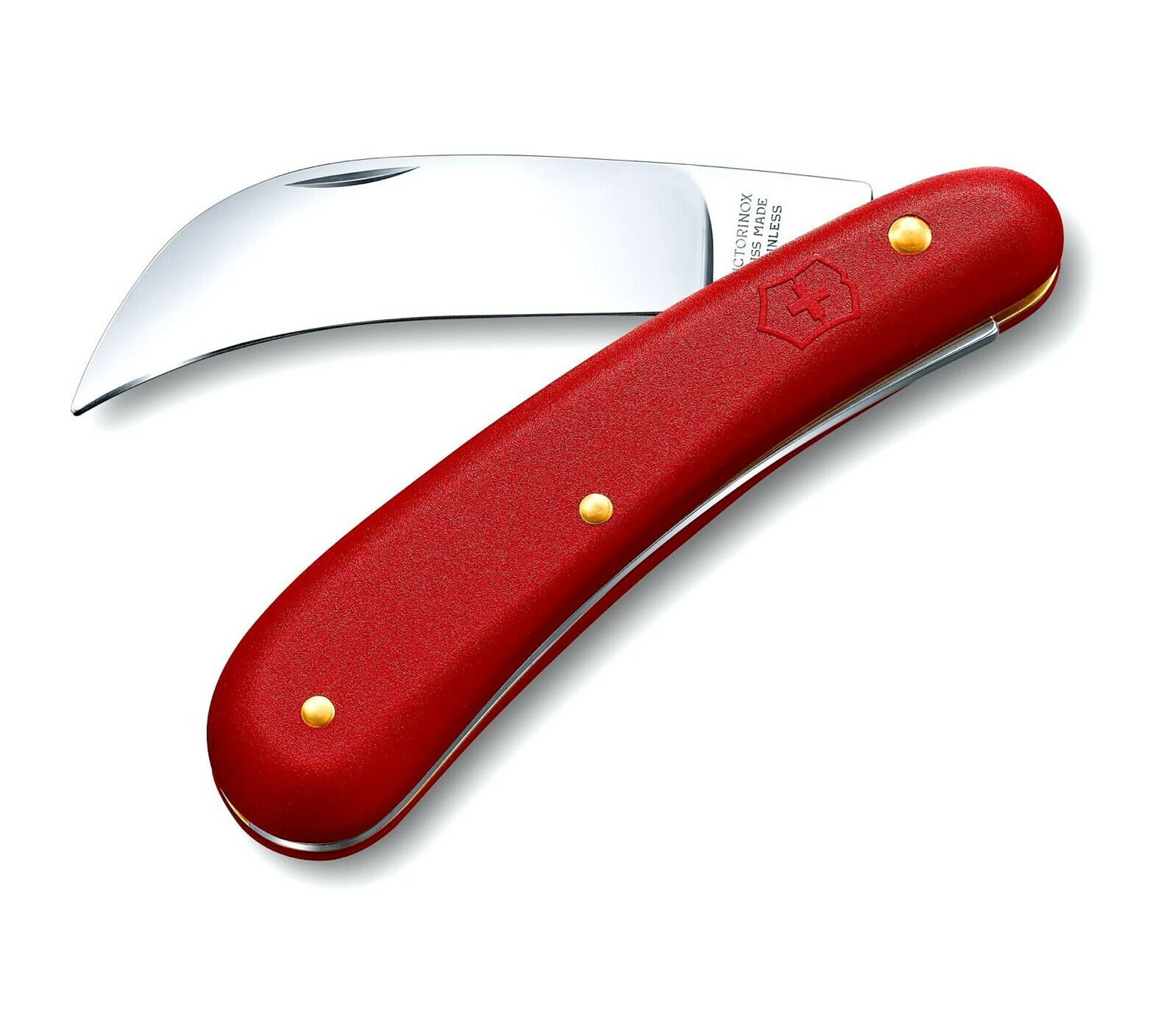 Red Curved Blade Swiss Floral Knife - Potomac Floral Wholesale