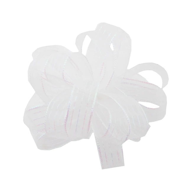 #3 STRIPED chiffon white/pearl