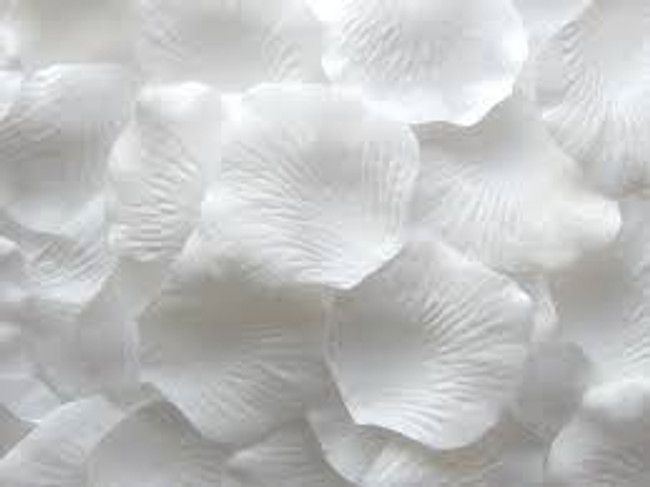 Rose petals white 100pcs/bag
