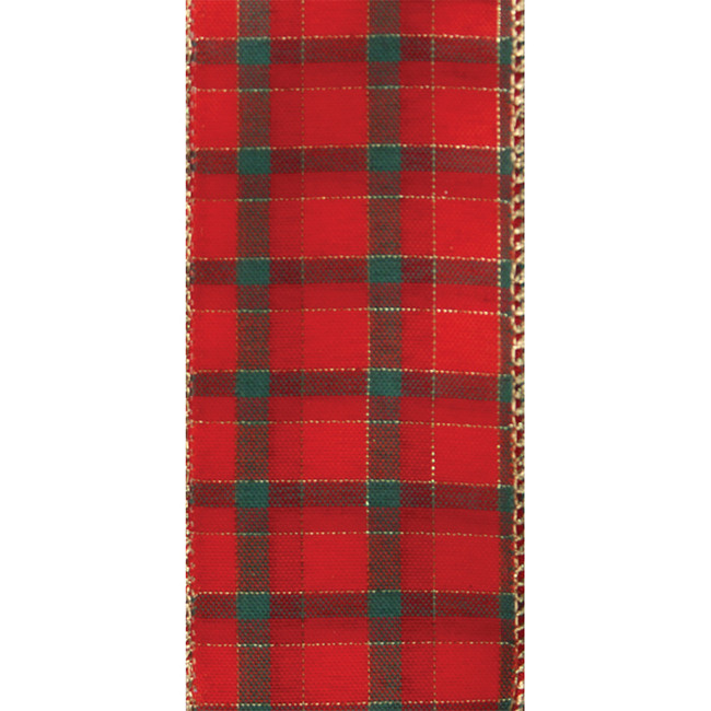 CHR #9 DWI Santa plaid rd/gld 50yr