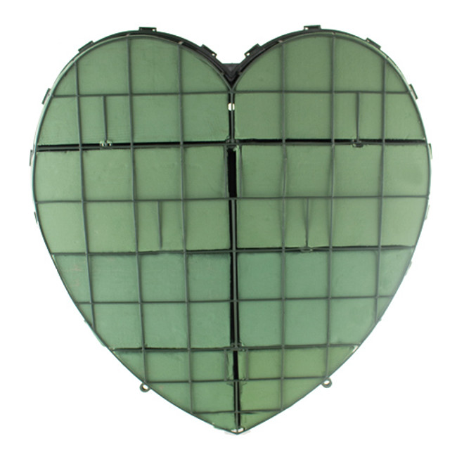Heart solid 24" plastic back each