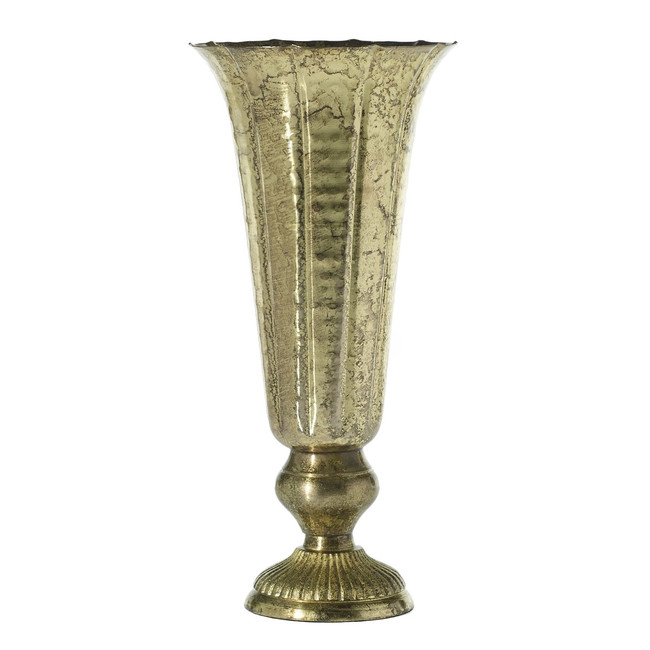 Lita Vase 6.5x14" gold each