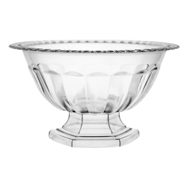Abby compote 5 3/4" Crystal 6cs #138