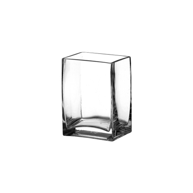 Rectangle 3"x4"x6" clear 12/cs