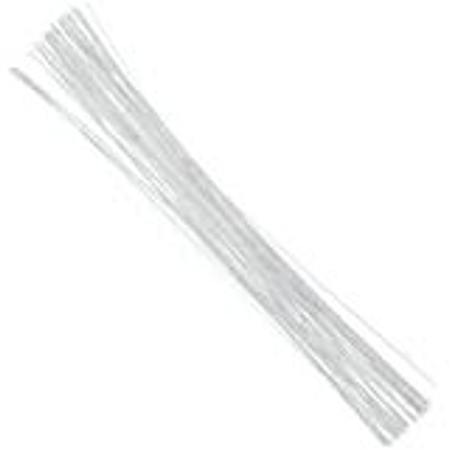 CLOTH WIRE 24GA 18 WHITE