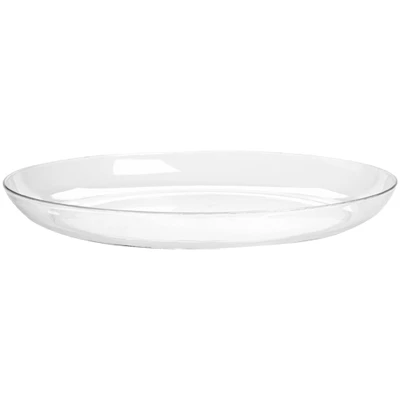 Designer dish 15" crystal 6/cs