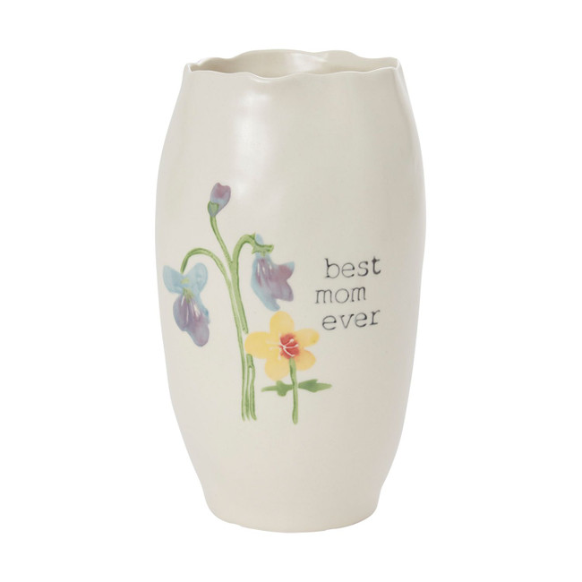 Best Mom Vase 5"x8.5"