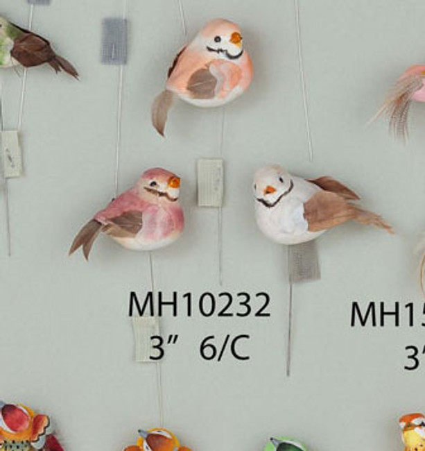 BIRD 3" feather tail 1dz/bx #0