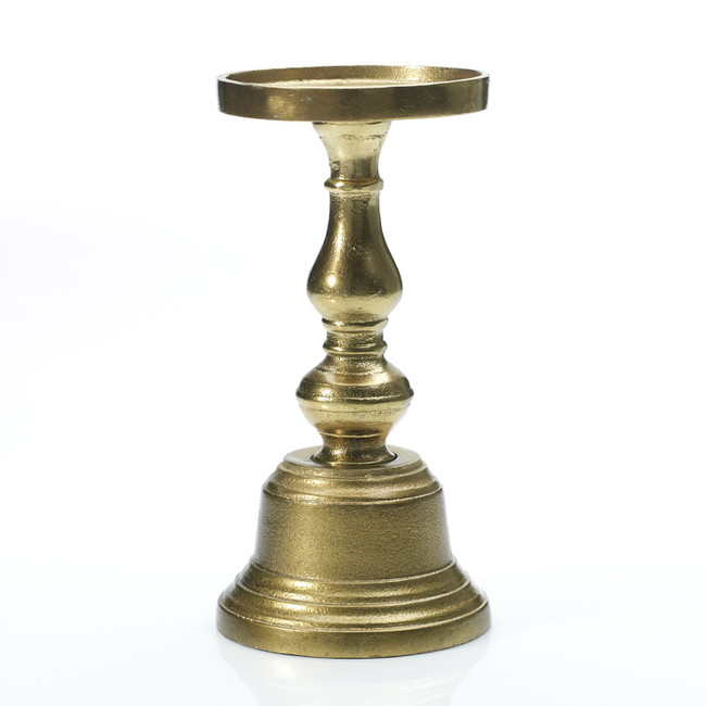 Athena Candleholder 9.5" gold