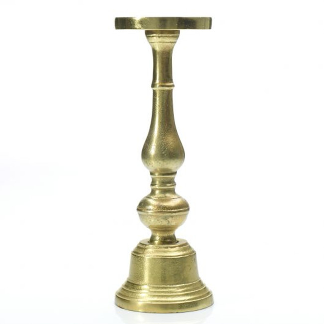 Athena Candleholder 13.5" gold