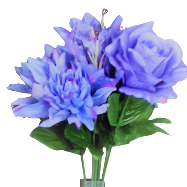 Dahlia/rose/lily bush x36 peri