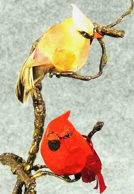 Cardinal 3" female/male w/clip
