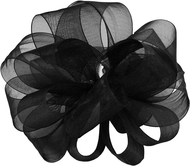 #3 CHIFFON BLACK 100yrds