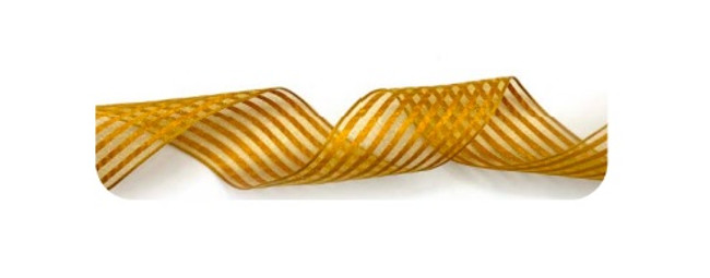 #9 CHIFFON striped golden 50yr