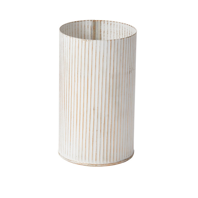 Whitewashed Norah Vase 4.5"x7.5"
