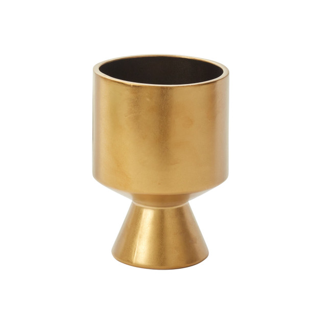 Gold De Vil Pot 5.35"x7.5"