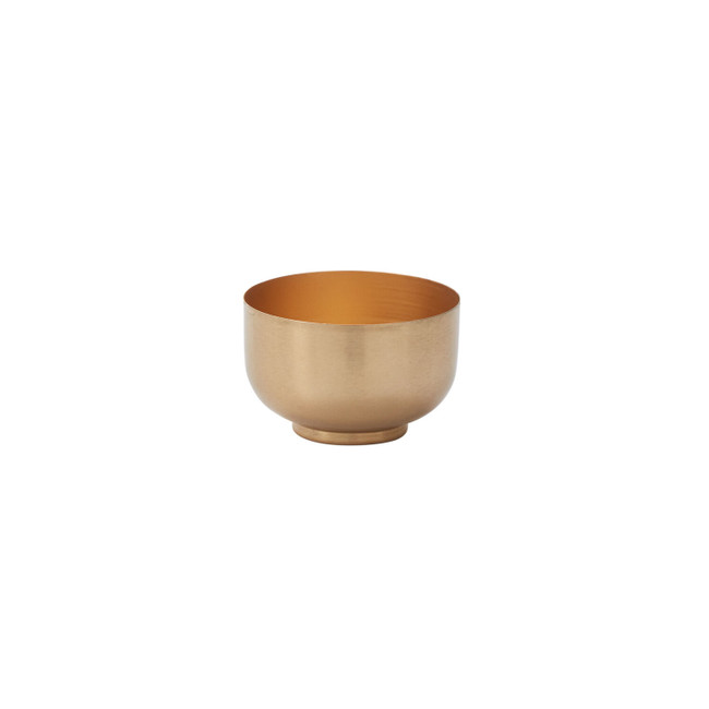 Roz Bowl 4.25"x2.75" GOLD