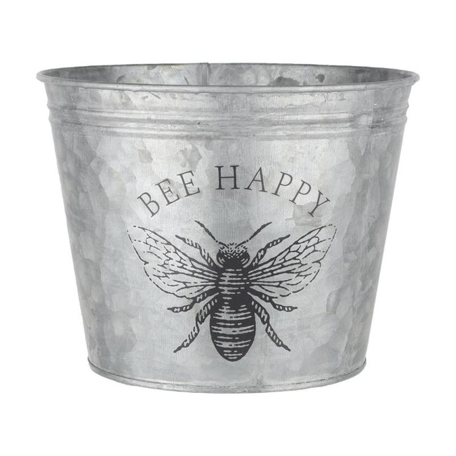 Met pail w/liner 7 1/4" bee ha