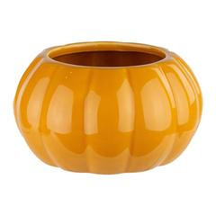 Pumpkin ceramic 5" butterscotc