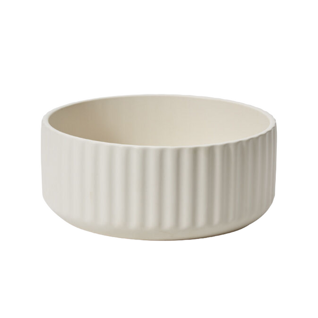 Beam Bowl 10"x4" off-wht