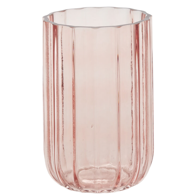 Tanger Vase 4"x6" pink