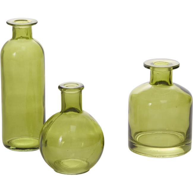 Carlotta Budvase set of 3 4"/4