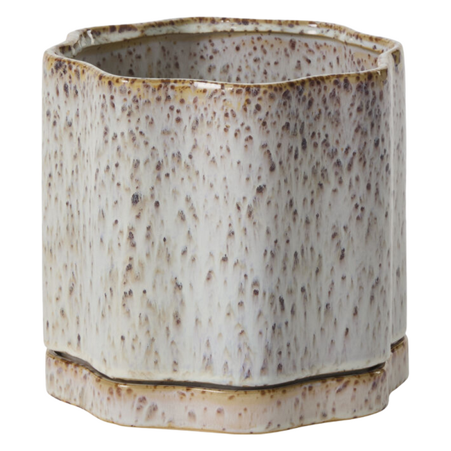 Avenell Pot w/saucer 7.5"x7"