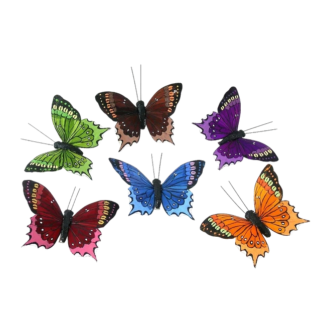 BUTTERFLY 4.25" asst color w/w