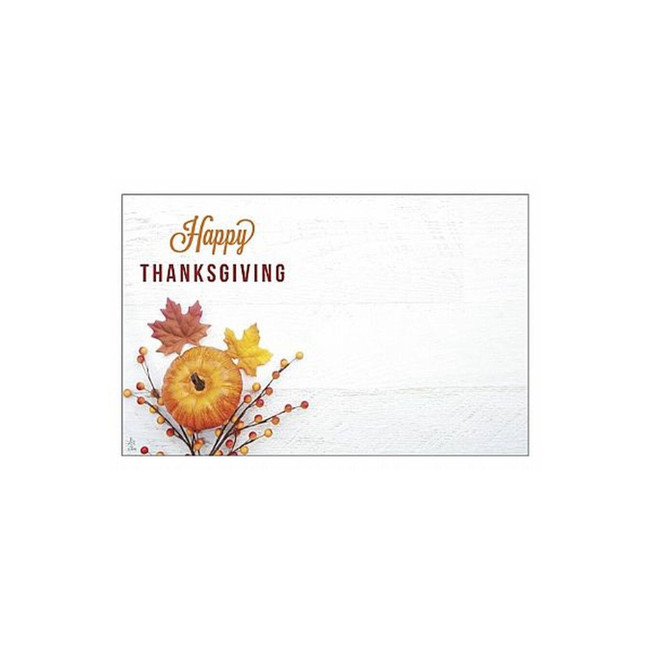 CARDS Happy Thanksgiving 50pk
