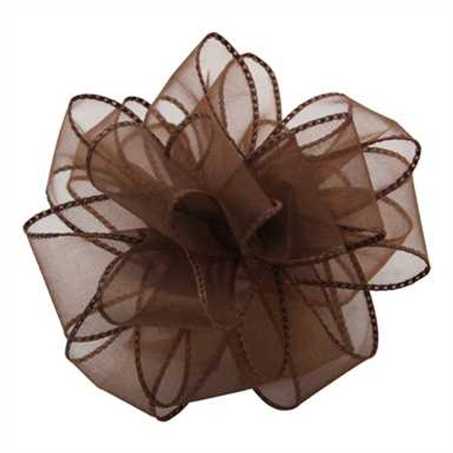 CHIF #3 CHIFFON chocolate 25 yrd