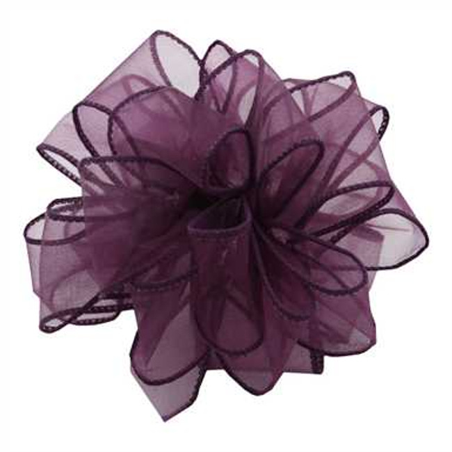 DWI #9 SHEER WIRED eggplant 50yrds 