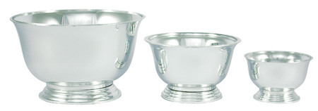 Revere Bowl Silver 4"H, 5 3/4"D, 48cs (342)