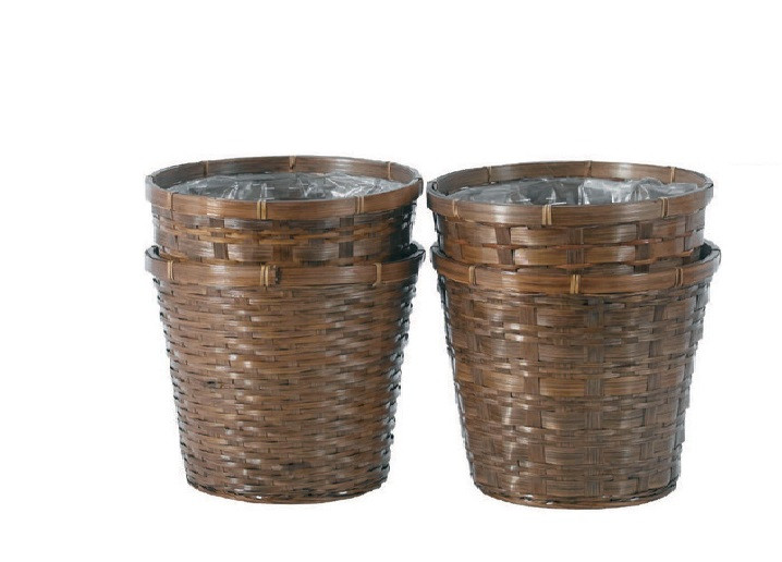 BASKT POT COVER STN 9"x8.5" EA