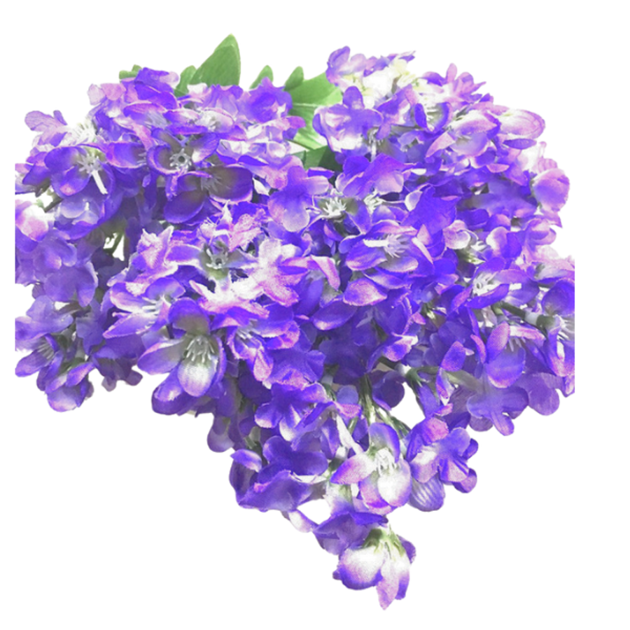 Silk lilac bush x11 purple eac