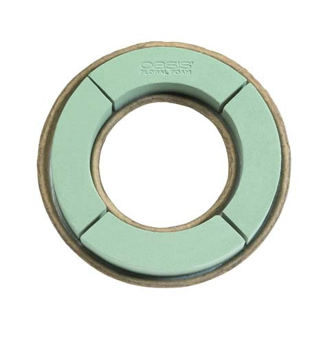 12" Mache wreath 2/pack