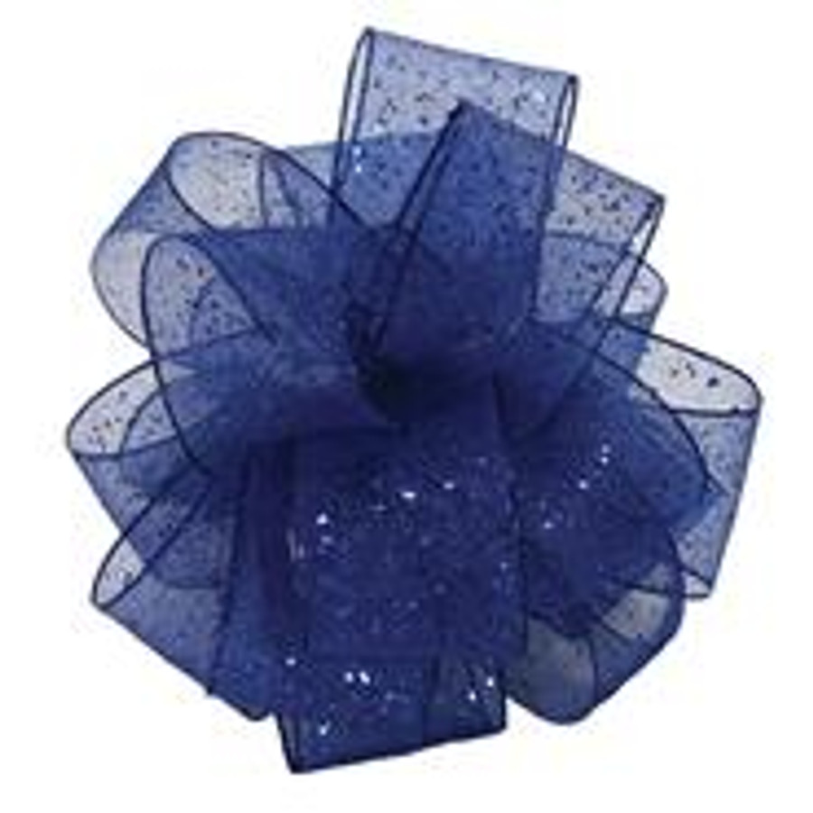 CORSAGE #3 FLASH wired Royal blue 25yrds