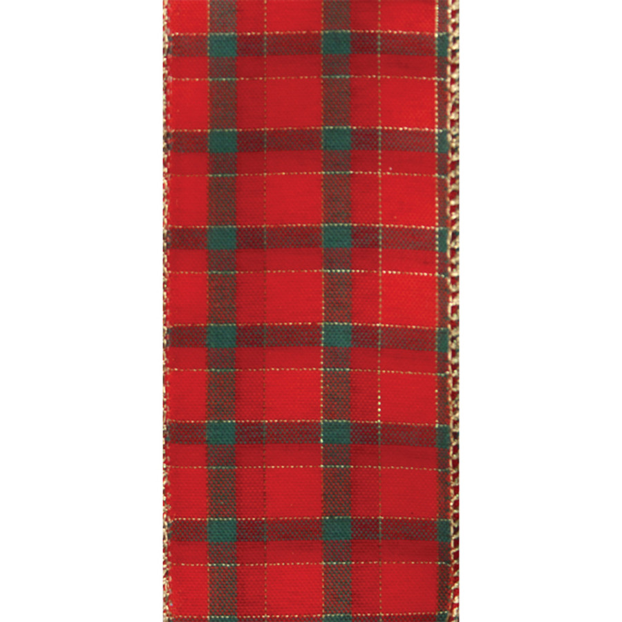 CHR #9 DWI Santa plaid rd/gld 50yr