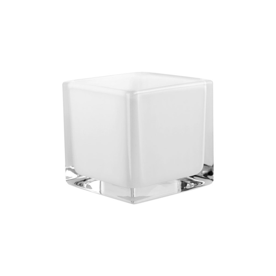 Cubes 4x4x4 white 12cs