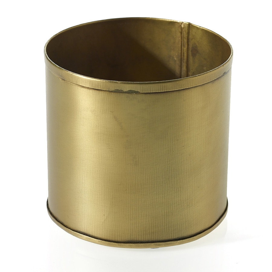 Bryant Pot 4.25"x4" gold each.