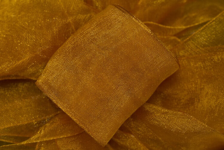 #9 CHIFFON OLD GOLD 25YRDS