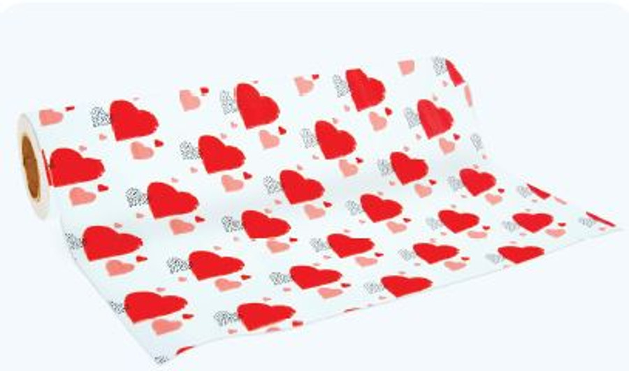 Wrapping paper 24" sweethearts