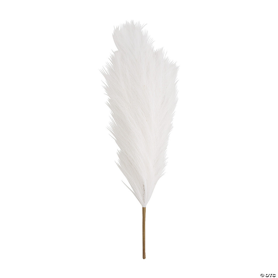 GRASS Feather White 3pc/bu