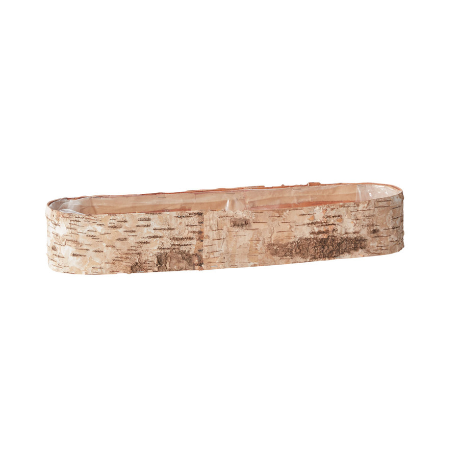 Rounded Birch Trough 19.5"x4"x